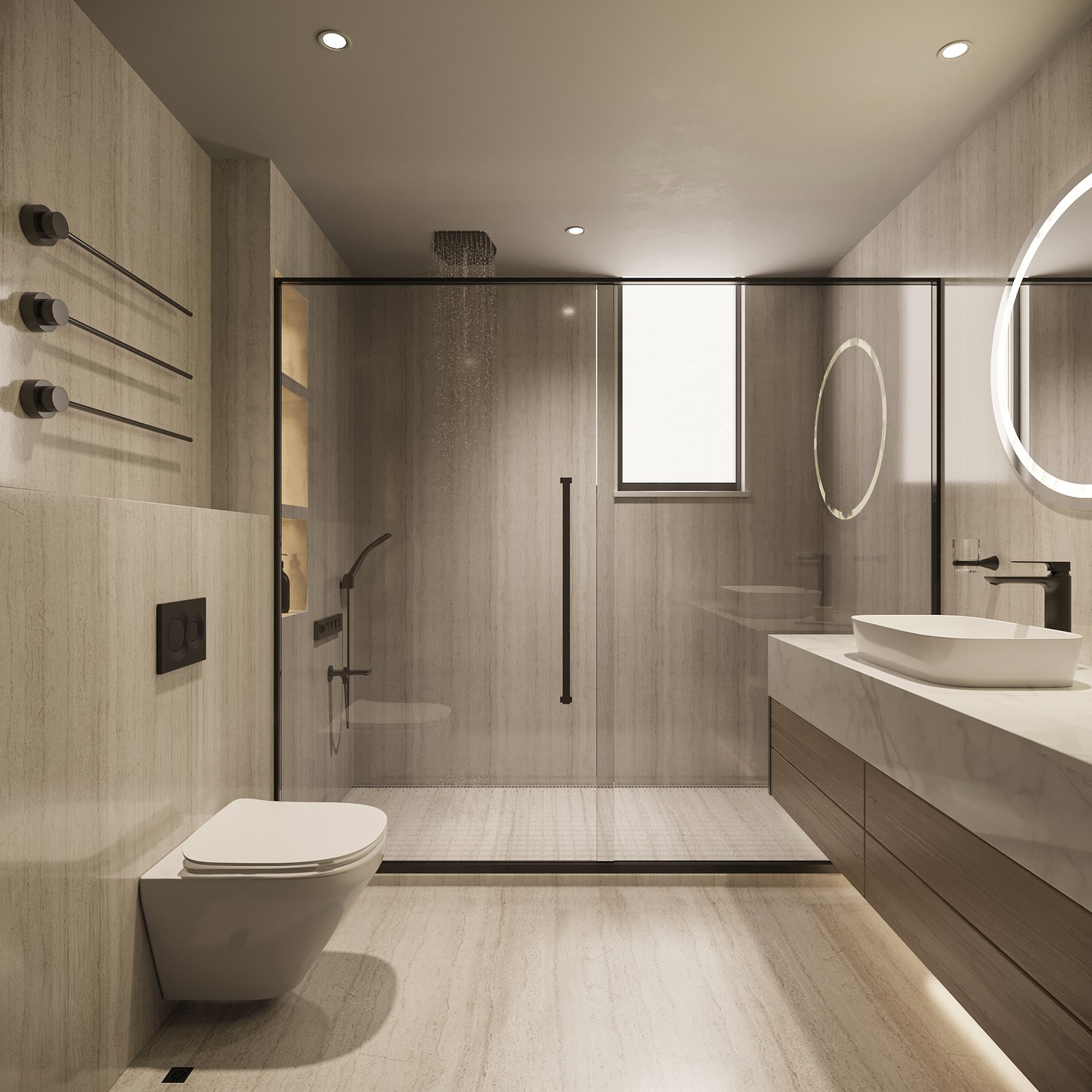 Luxury bathroom fittings showroom